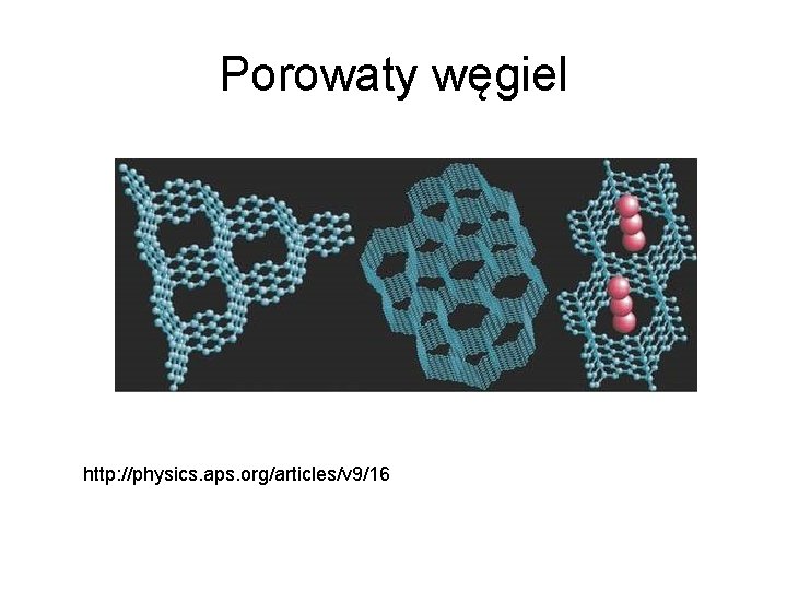 Porowaty węgiel http: //physics. aps. org/articles/v 9/16 