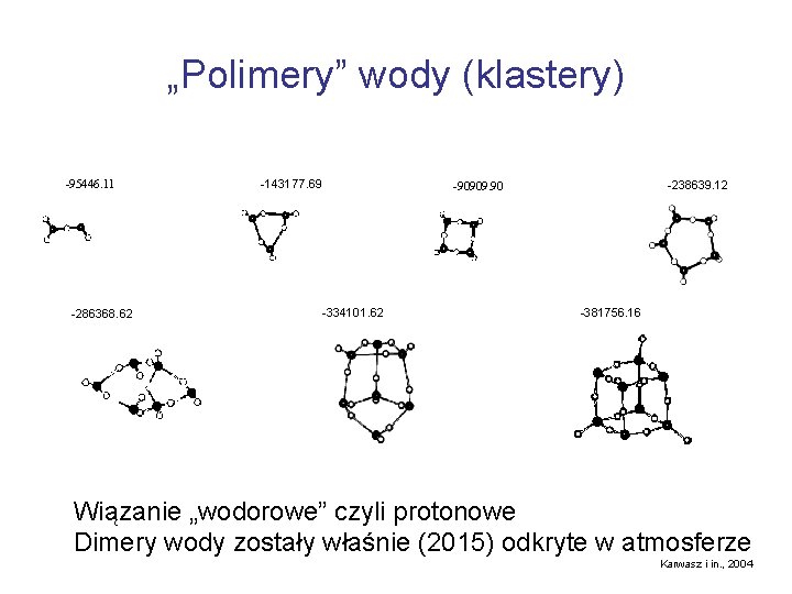 „Polimery” wody (klastery) -95446. 11 -286368. 62 -143177. 69 -238639. 12 -90909. 90 -334101.