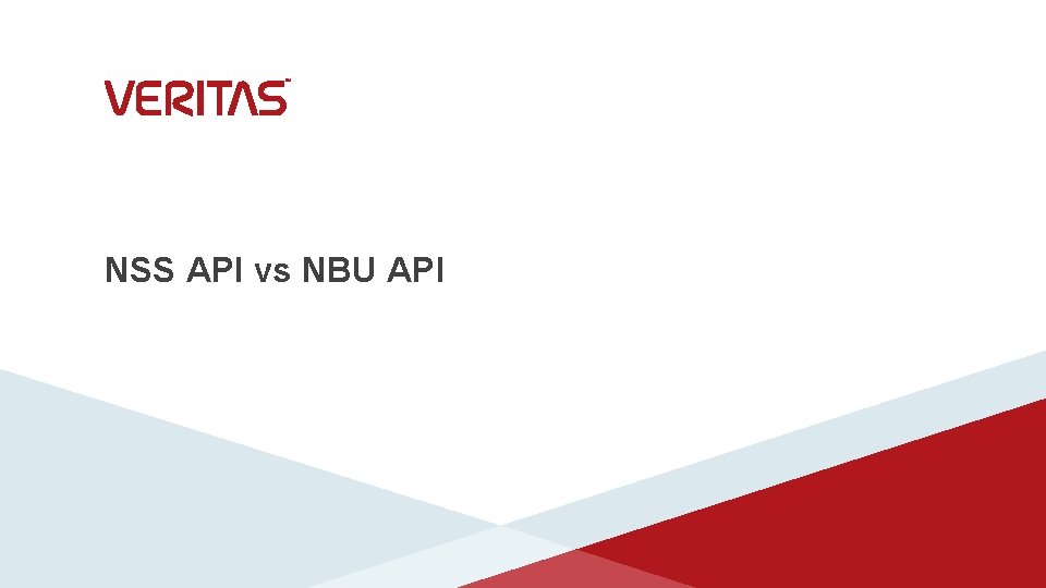 NSS API vs NBU API 