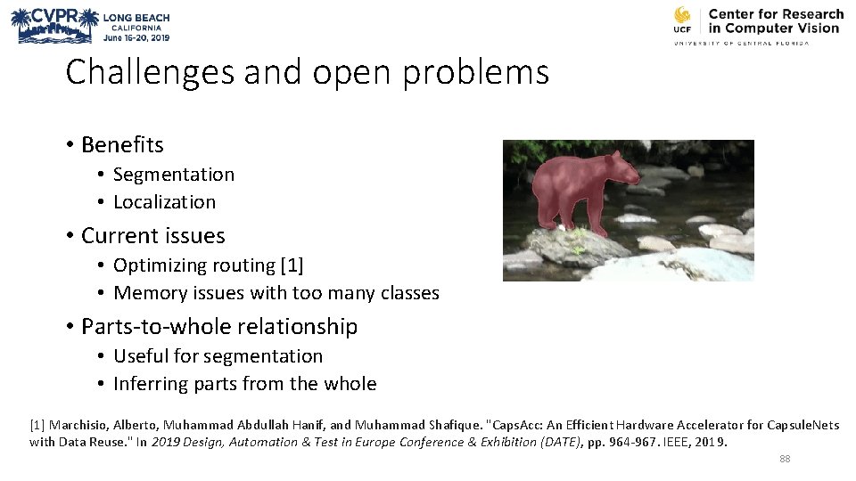 Challenges and open problems • Benefits • Segmentation • Localization • Current issues •