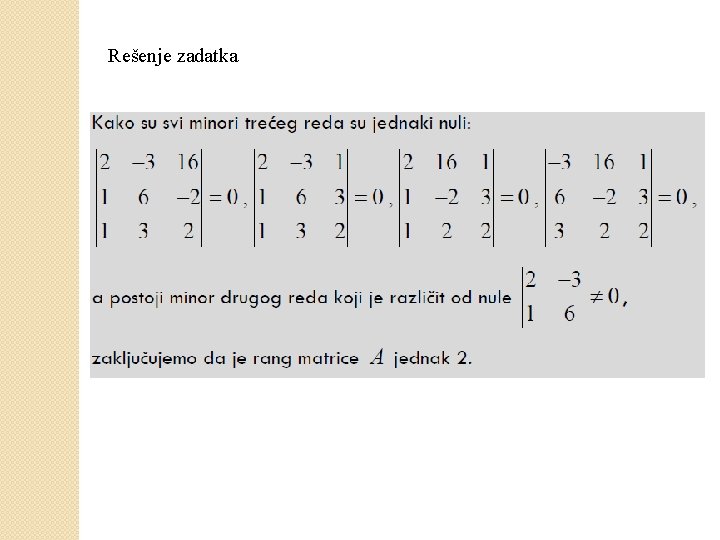 Rešenje zadatka 