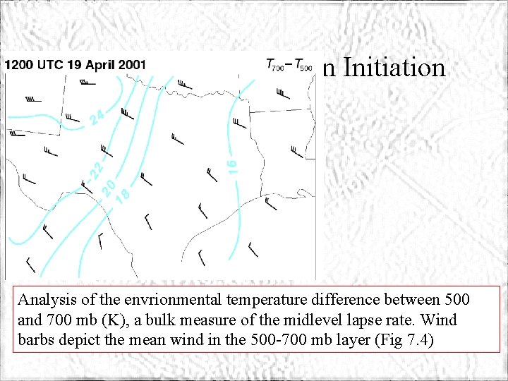 ATMS 316 - Convection Initiation Analysis of the envrionmental temperature difference between 500 and