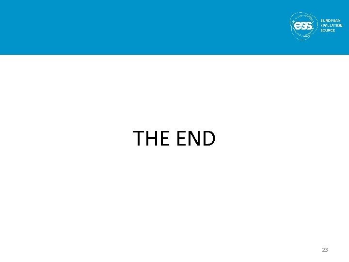 THE END 23 