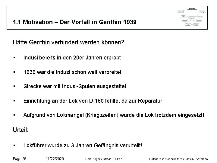 1. 1 Motivation – Der Vorfall in Genthin 1939 Hätte Genthin verhindert werden können? 1. 1 Motivation – Der Vorfall in Genthin 1939 Hätte Genthin verhindert werden können?