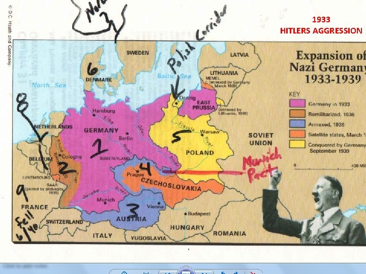 1933 HITLERS AGGRESSION 