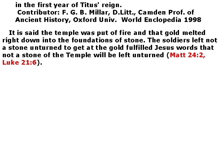 in the first year of Titus' reign. Contributor: F. G. B. Millar, D. Litt.