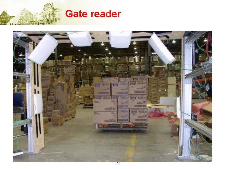 Gate reader 22 