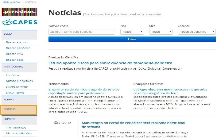 COORDENAÇÃO DE APERFEIÇOAMENTO DE PESSOAL DE NÍVEL SUPERIOR - CAPES MINISTÉRIO DA EDUCAÇÃO -