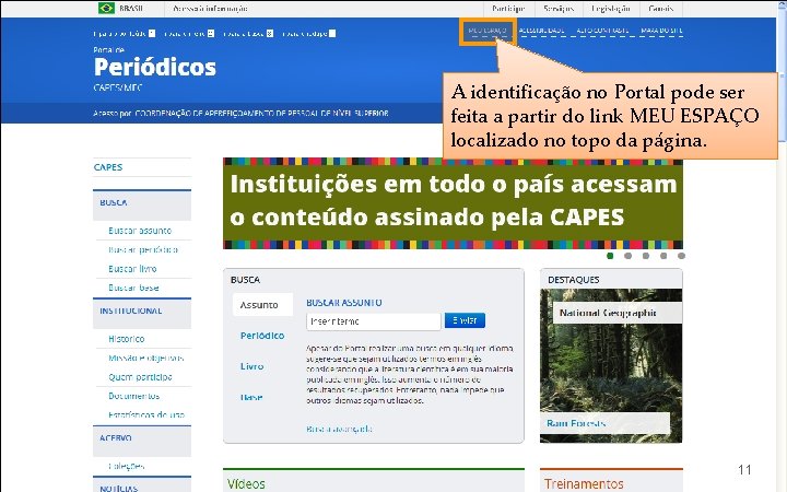 COORDENAÇÃO DE APERFEIÇOAMENTO DE PESSOAL DE NÍVEL SUPERIOR - CAPES MINISTÉRIO DA EDUCAÇÃO -