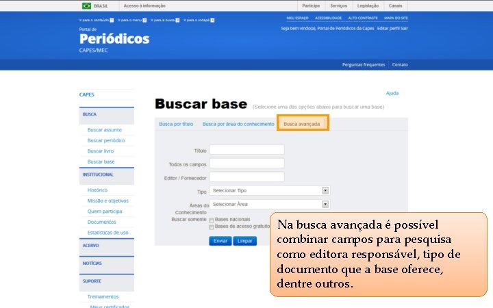 COORDENAÇÃO DE APERFEIÇOAMENTO DE PESSOAL DE NÍVEL SUPERIOR - CAPES MINISTÉRIO DA EDUCAÇÃO -