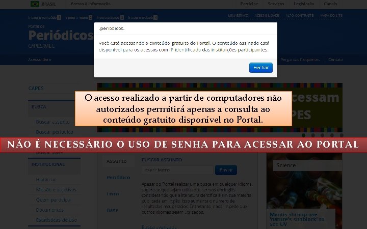 COORDENAÇÃO DE APERFEIÇOAMENTO DE PESSOAL DE NÍVEL SUPERIOR - CAPES MINISTÉRIO DA EDUCAÇÃO -