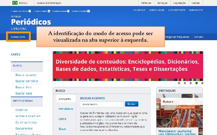 COORDENAÇÃO DE APERFEIÇOAMENTO DE PESSOAL DE NÍVEL SUPERIOR - CAPES MINISTÉRIO DA EDUCAÇÃO -