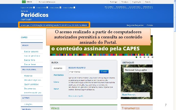 COORDENAÇÃO DE APERFEIÇOAMENTO DE PESSOAL DE NÍVEL SUPERIOR - CAPES MINISTÉRIO DA EDUCAÇÃO -