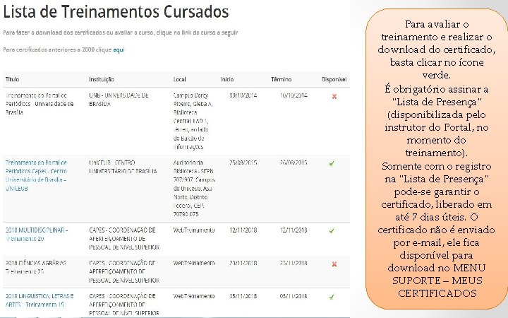 COORDENAÇÃO DE APERFEIÇOAMENTO DE PESSOAL DE NÍVEL SUPERIOR - CAPES MINISTÉRIO DA EDUCAÇÃO -