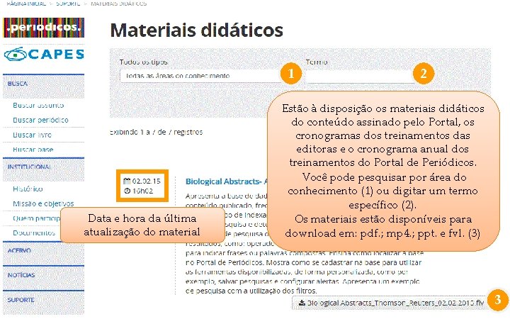 COORDENAÇÃO DE APERFEIÇOAMENTO DE PESSOAL DE NÍVEL SUPERIOR - CAPES MINISTÉRIO DA EDUCAÇÃO -