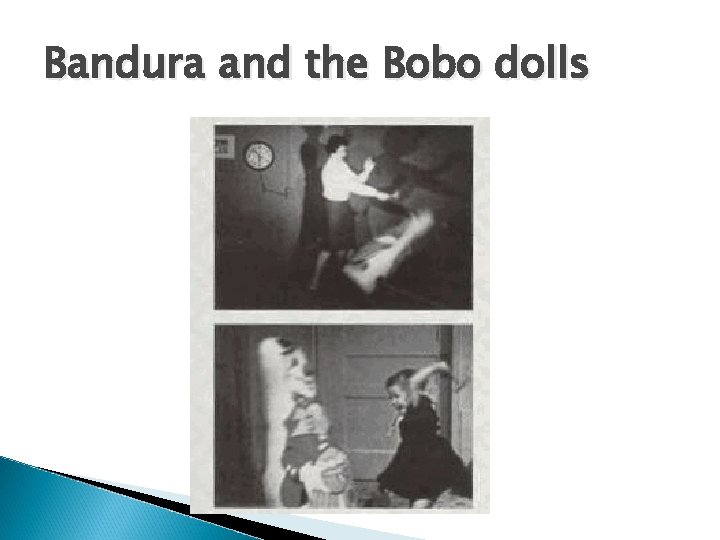 Bandura and the Bobo dolls 