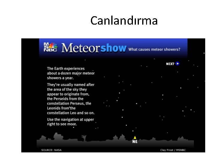 Canlandırma Canlandırma