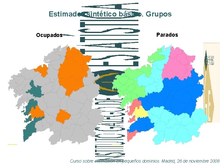 Estimador sintético básico. Grupos Ocupados Parados Curso sobre estimación en pequeños dominios. Madrid, 26