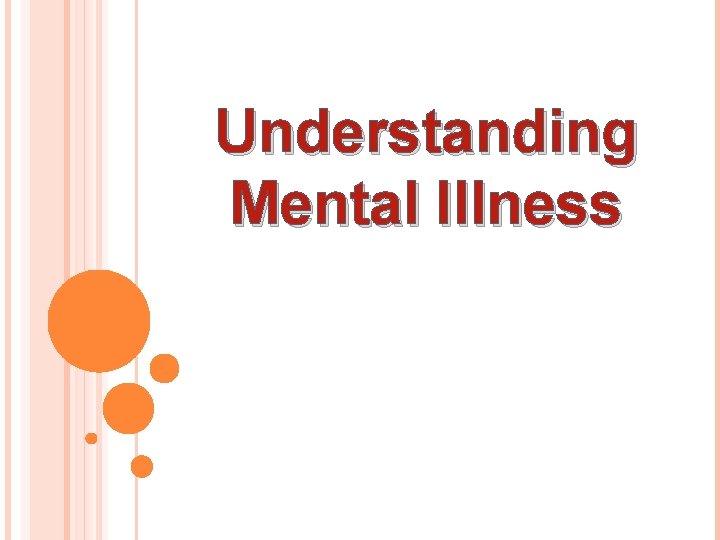 Understanding Mental Illness 