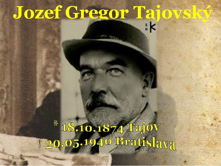 Jozef Gregor Tajovský 