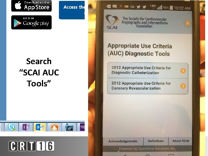 Search “SCAI AUC Tools” 