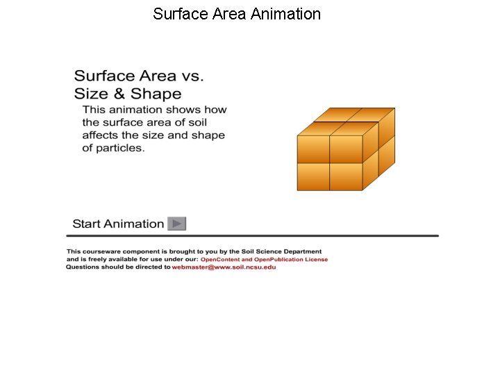 Surface Area Animation 