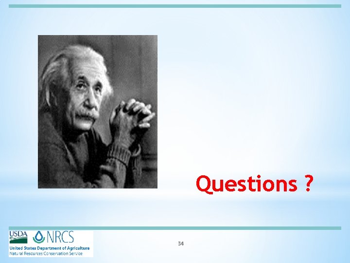 Questions ? 34 