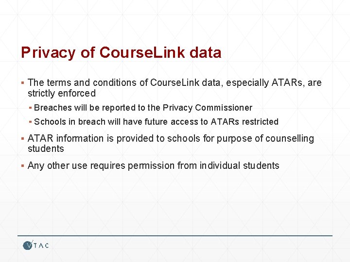 Privacy of Course. Link data ▪ The terms and conditions of Course. Link data,