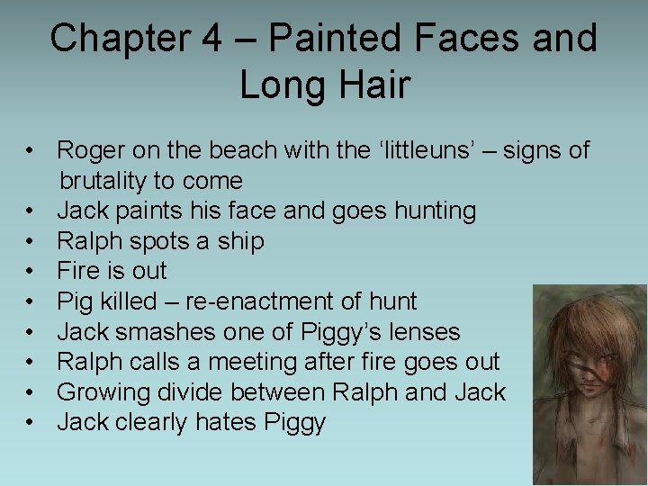 Chapter 4 – Painted Faces and Long Hair • Roger on the beach with