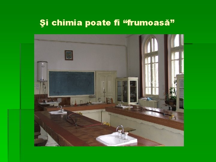 Şi chimia poate fi “frumoasă” 