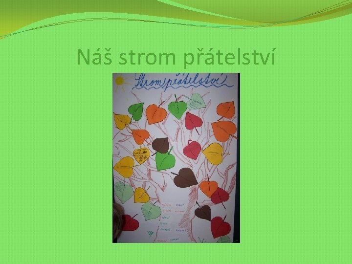 Náš strom přátelství 