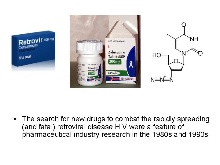  • The search for new drugs to combat the rapidly spreading (and fatal)