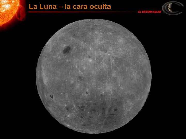 La Luna – la cara oculta 