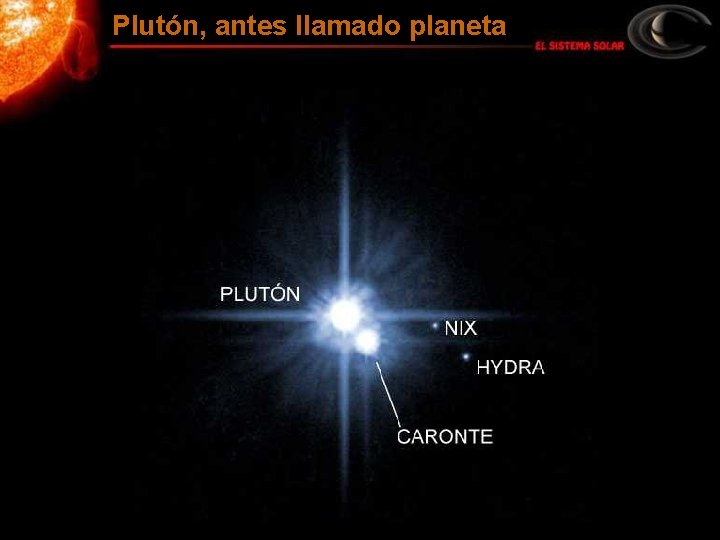 Plutón, antes llamado planeta 