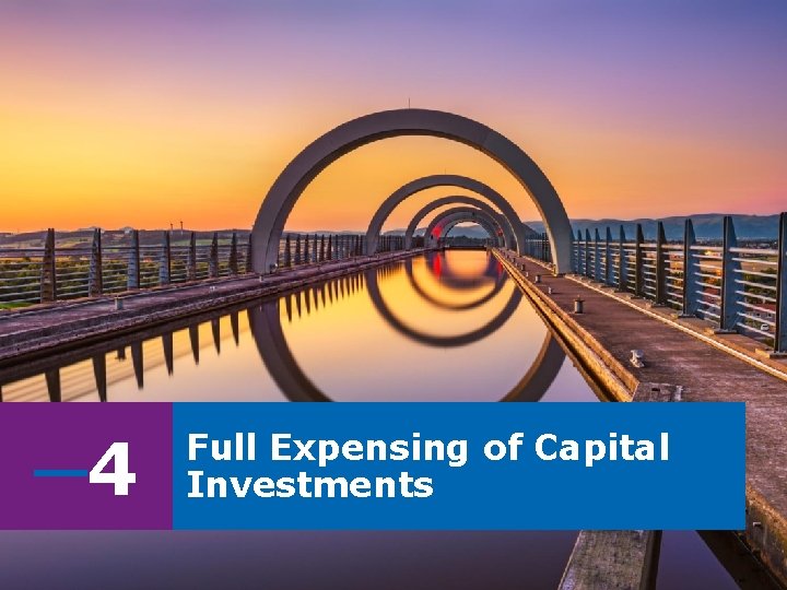 ─4 Full Expensing of Capital Investments ─4 Full Expensing of Capital Investments