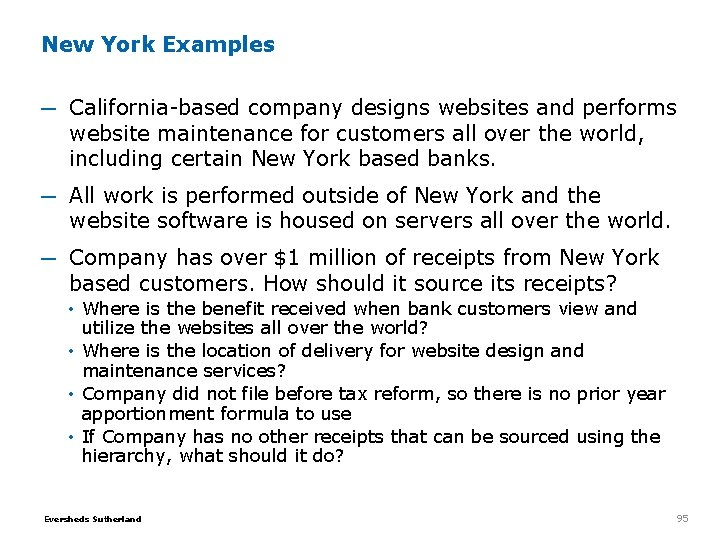 New York Examples ─ California-based company designs websites and performs website maintenance for customers New York Examples ─ California-based company designs websites and performs website maintenance for customers