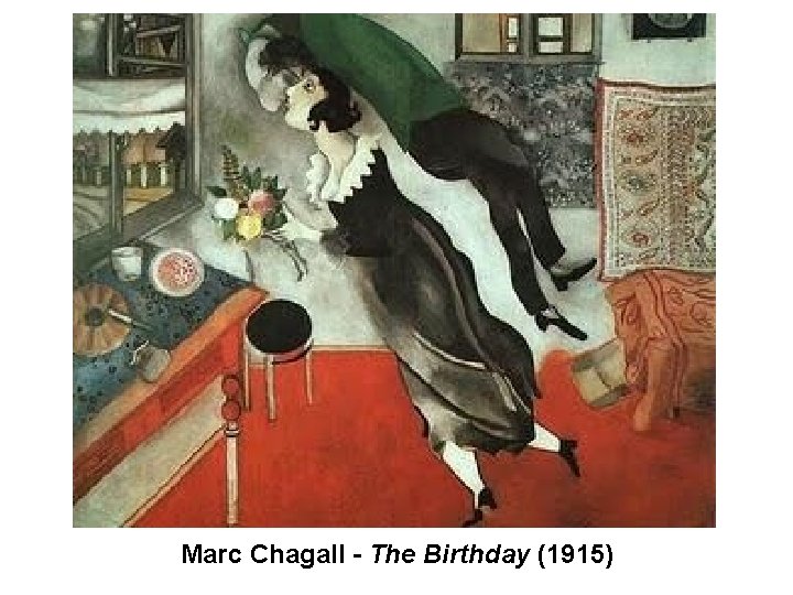 Marc Chagall - The Birthday (1915) 