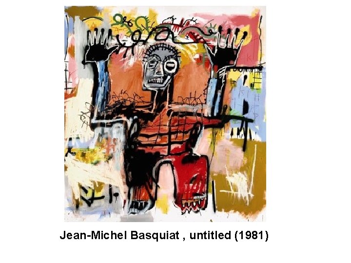 Jean-Michel Basquiat , untitled (1981) 