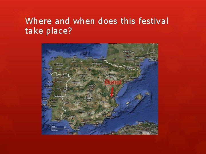 Where and when does this festival take place? 
