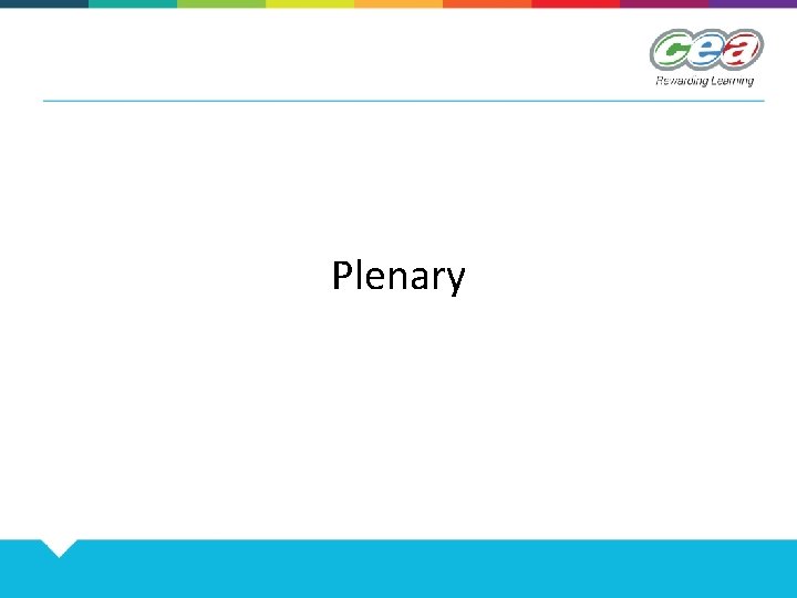 Plenary 