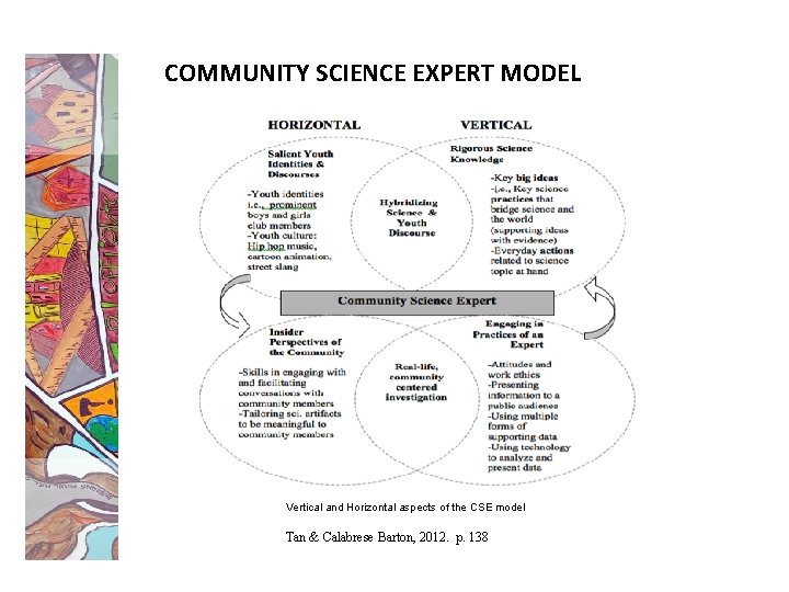 COMMUNITY SCIENCE EXPERT MODEL Vertical and Horizontal aspects of the CSE model Tan &