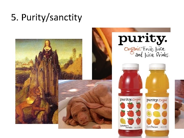 5. Purity/sanctity 