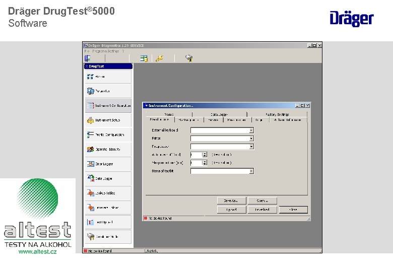 Dräger Drug. Test® 5000 Software 