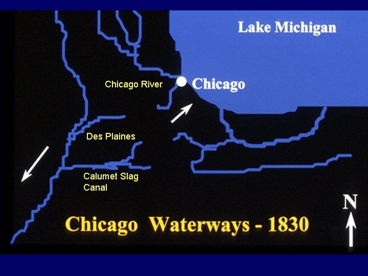 Chicago River Des Plaines Calumet Slag Canal 