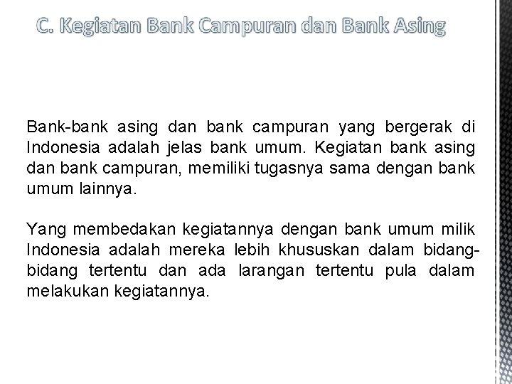 Perbedaan bank sentral dengan bank umum