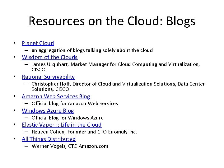 Resources on the Cloud: Blogs • Planet Cloud – an aggregation of blogs talking Resources on the Cloud: Blogs • Planet Cloud – an aggregation of blogs talking
