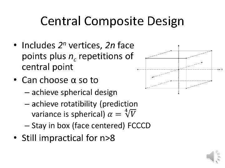 Central Composite Design • 