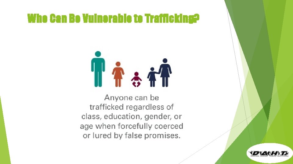 Who Can Be Vulnerable to Trafficking? 