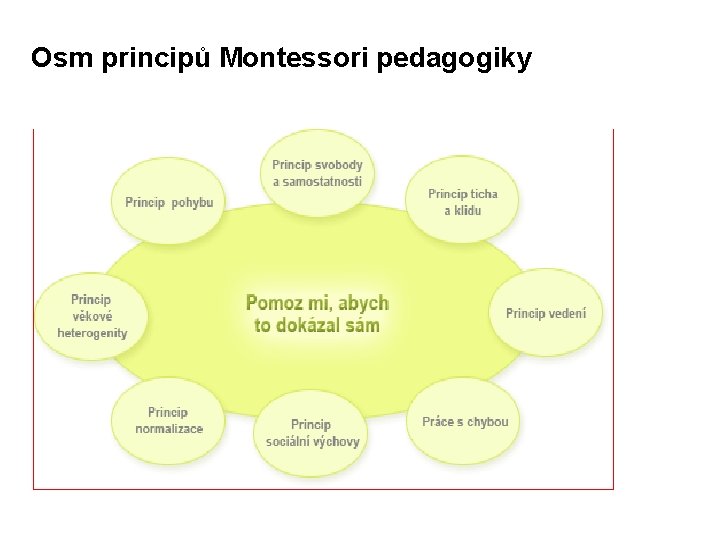 Osm principů Montessori pedagogiky 