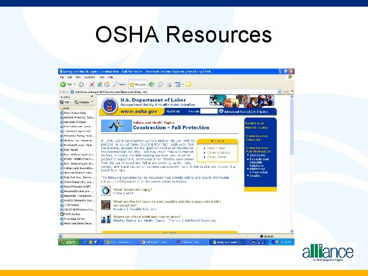 OSHA Resources 